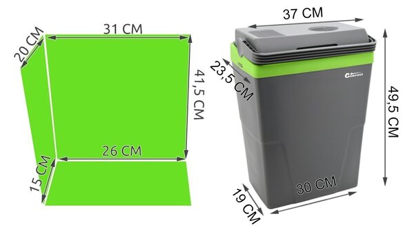 Compass Chladiaca taška 22 l 230 V/12 V ECO