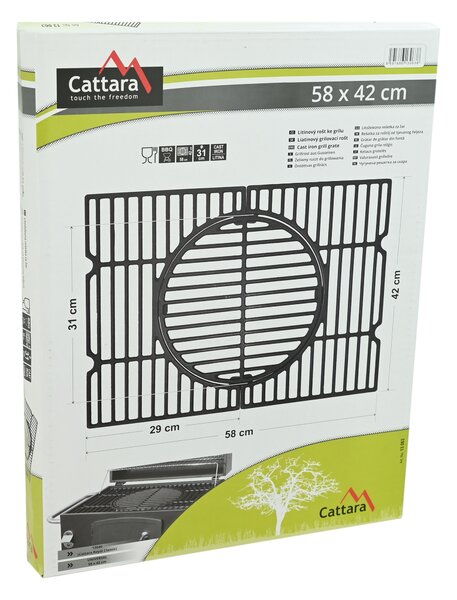 CATTARA Liatinový rošt (k grilu ROYAL CLASSIC 13040)