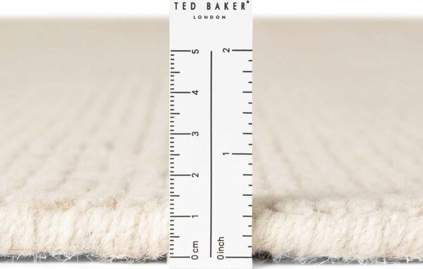 Ted Baker , Kusový koberec Greenwich 106361 Biela kruh, 160x160, biela, detská izba