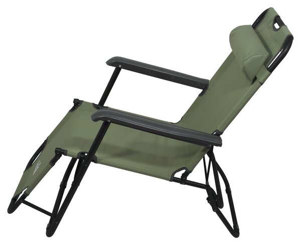 CATTARA Ležadlo/kreslo COMFORT zelené