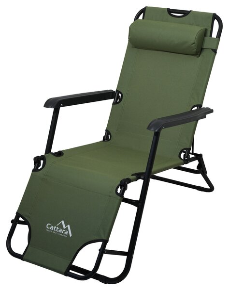 CATTARA Ležadlo/kreslo COMFORT zelené
