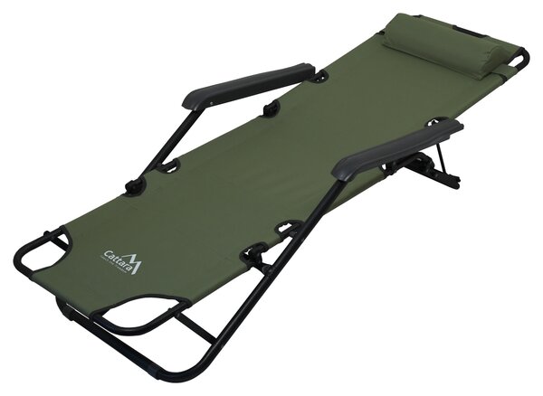 CATTARA Ležadlo/kreslo COMFORT zelené