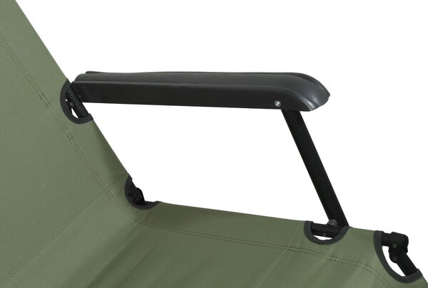 CATTARA Ležadlo/kreslo COMFORT zelené
