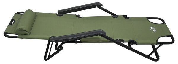 CATTARA Ležadlo/kreslo COMFORT zelené
