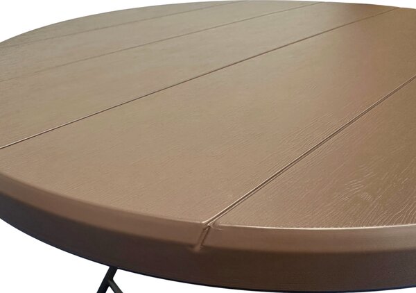TENTino Kaviarenský stolík nízky 80 cm - IMITÁCIA DREVA