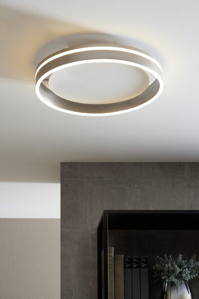STROPNÉ LED SVIETIDLO, 40/40/8 cm - Interiérové svietidlá