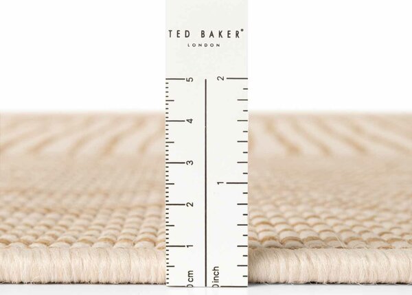 Ted Baker, Kusový koberec Ted Baker Haringey 106373 Natural White, 120x170, béžová, chodba / predsieň