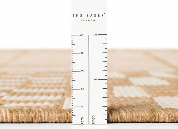 Ted Baker, Kusový koberec Ted Baker Haringey 106375 Natural White, 120x170, béžová, chodba / predsieň