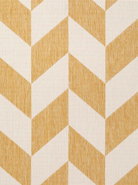 Ted Baker, Kusový koberec Ted Baker Haringey 106380 Yellow White, 80x200, žltá, chodba / predsieň