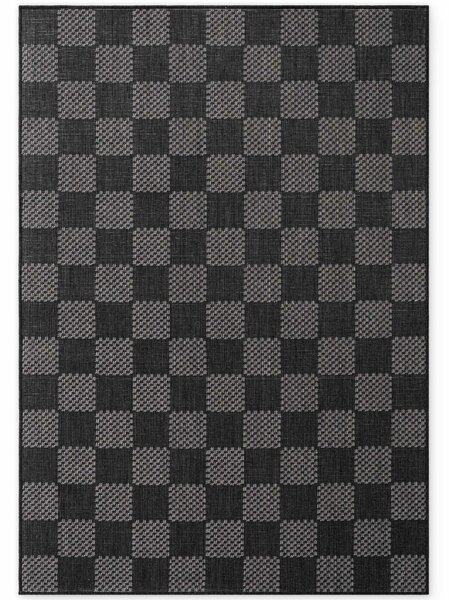 Ted Baker, Kusový koberec Ted Baker Haringey 106385 Black White, 120x170, čiernobiela, chodba / predsieň