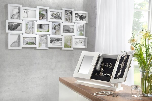 RÁM NA FOTOKOLÁŽ, 18 foto 10 cm x 15 cm - Rámy na obrazy