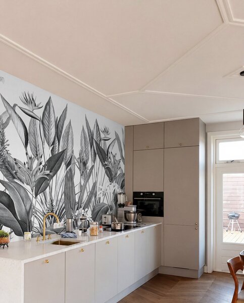 Tapety Džungľa v tuši, Fototapety čiernobiele, u96833 : Uwalls.sk