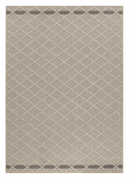 Ayyildiz , Kusový koberec Patara 4953 Beige – na von aj na doma, 80x150, béžová, chodba / predsieň