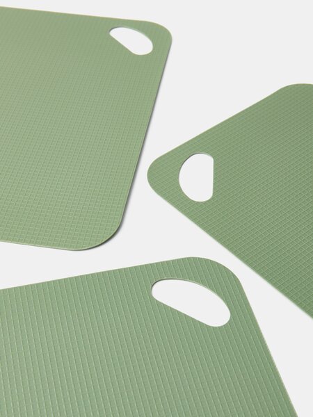 Sinsay - Sada dosiek na krájanie 3 pack - svetlozelená