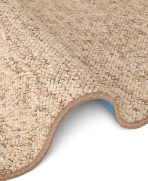BT Carpet, Kusový koberec Wolly 102842 kruh, 133x133 (priemer) kruh, béžová, obývacia izba