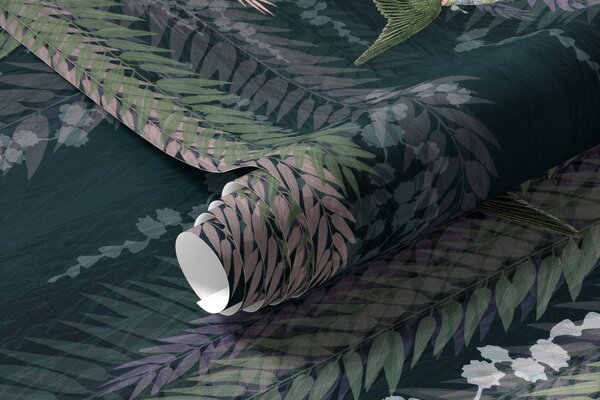 Tapety Viacfarebné listy stromu wisteria, Fototapety s kvetmi, u97143 : Uwalls.sk