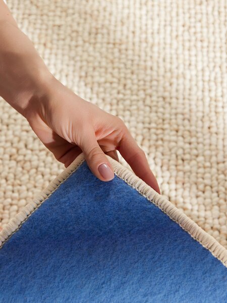 BT Carpet, Behúň Wolly 102843, 80x200, biela, obývacia izba