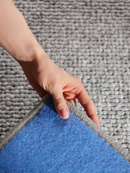 BT Carpet, Kusový koberec Wolly 102840, 60x90, šedá, obývacia izba