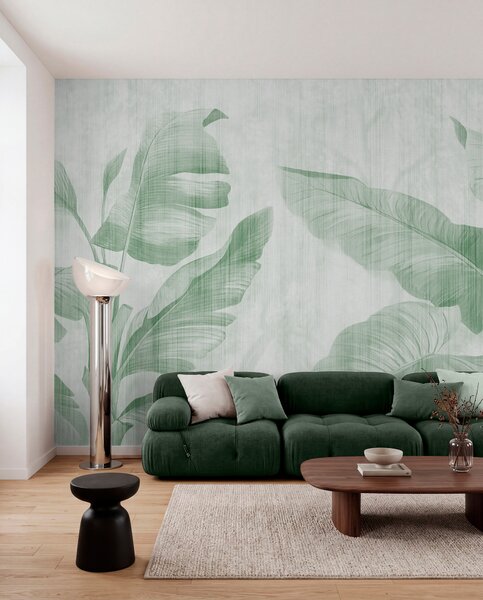 Tapety Mätové tiene banánových listov, Fototapety s prírodnými motívmi, u00299v4 : Uwalls.sk