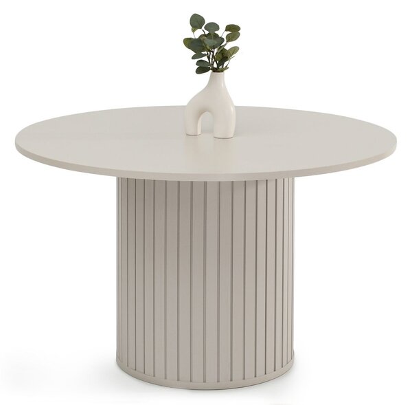 Okrúhly jedálenský stôl AURELA kašmír 120 cm