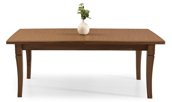 Rozkladací jedálenský stôl WESTA orech 200 × 100 cm