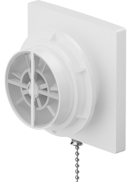 Mexen DXS, kúpeľňový ventilátor s lanovým spínačom, priemer 100mm, biela, W9603-100K-00