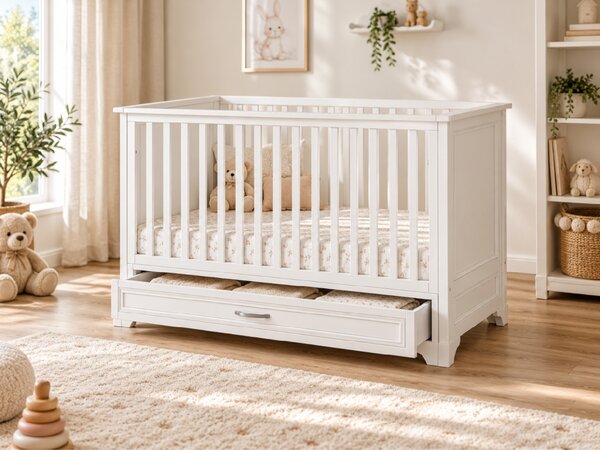 Zásuvka pod postieľku DAMLA 70 x 140 Farba: Sivá