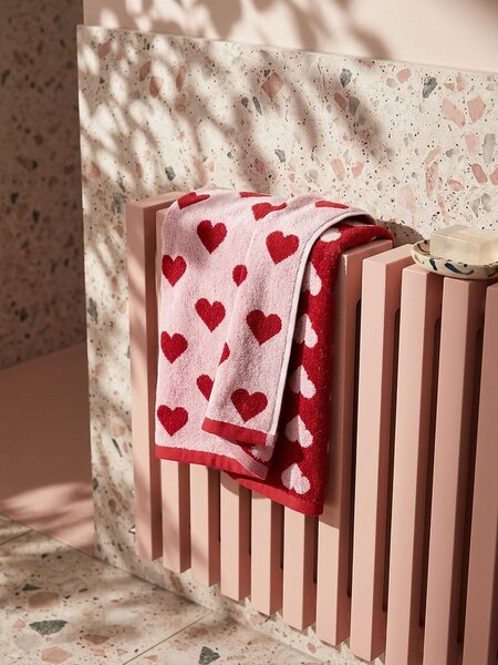 Sinsay - Uterák so srdiečkami - červená