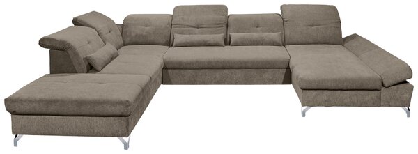 SEDACIA SÚPRAVA, textil, sivohnedá MID.YOU - Sedačky, Online Only
