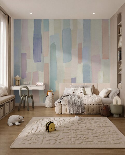Tapety Pastelové ťahy štetca, Fototapety akvarel, u97869 : Uwalls.sk