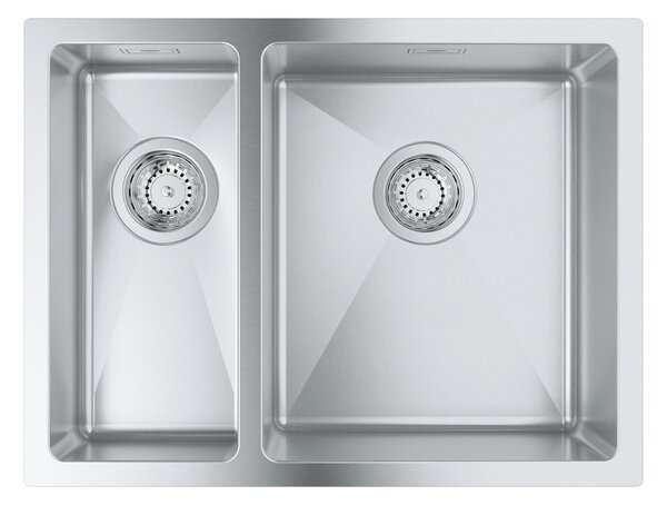 GROHE K700U - Nerezový kuchynský drez, kartáčovaná nerezová oceľ 31576SD1