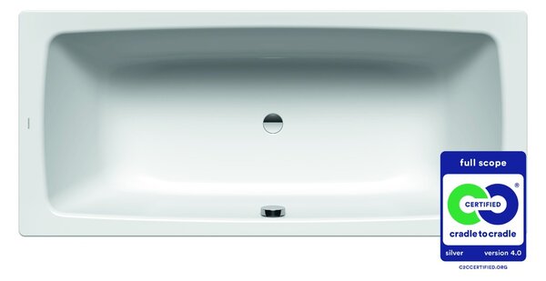 Kaldewei Cayono Duo - Vaňa na zabudovanie 1700x750 mm, alpská biela 272400010001