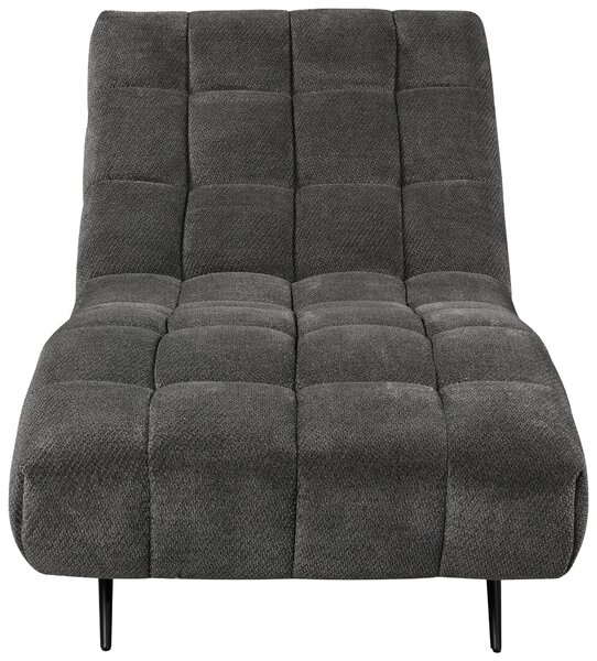 RELAXAČNÉ LEŽADLO, textil, tmavosivá MID.YOU - Kreslá, Online Only