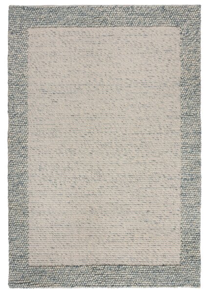 Flair Rugs , Kusový koberec Bobble Wool Blue, 120x170, modrá, obývacia izba
