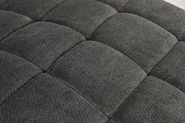 RELAXAČNÉ LEŽADLO, textil, tmavosivá MID.YOU - Kreslá, Online Only