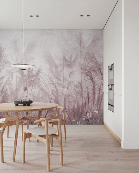 Tapety Pastelová lúka — Fialová, Fototapety s prírodnými motívmi, u93903v2 : Uwalls.sk