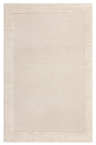 Flair Rugs , Kusový koberec Bobble Wool Ivory, 80x150, biela, obývacia izba