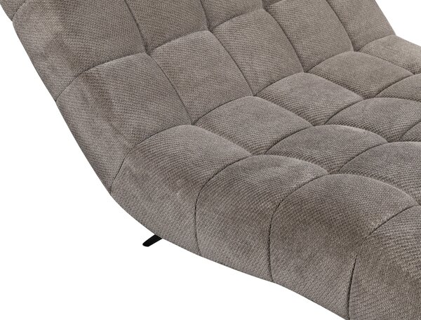RELAXAČNÉ LEŽADLO, textil, sivá MID.YOU - Kreslá, Online Only