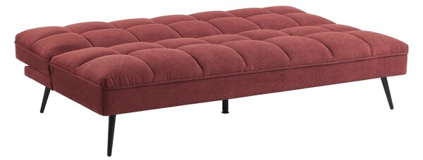 ROZKLADACIA POHOVKA, textil, tmavočervená MID.YOU - Sedačky, Online Only