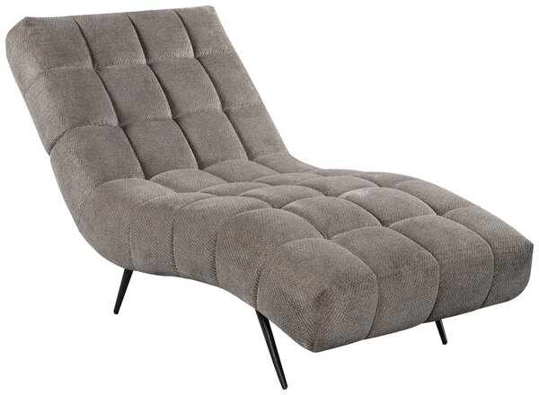 RELAXAČNÉ LEŽADLO, textil, sivá MID.YOU - Kreslá, Online Only
