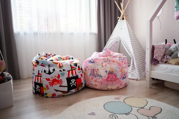 Sedací vak BAG Sako Design Princess Veľkosť: XL
