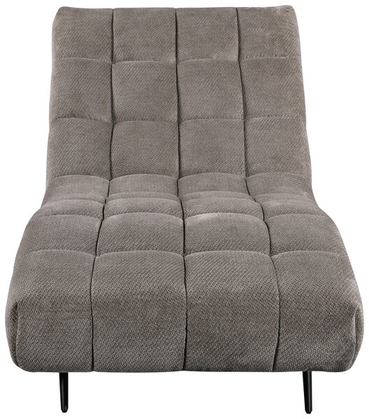 RELAXAČNÉ LEŽADLO, textil, sivá MID.YOU - Kreslá, Online Only