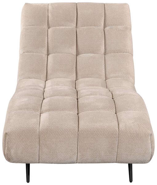 RELAXAČNÉ LEŽADLO, textil, krémová MID.YOU - Kreslá, Online Only