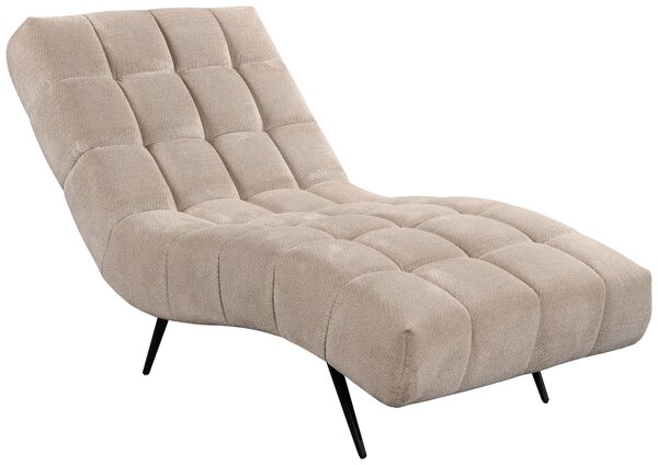 RELAXAČNÉ LEŽADLO, textil, krémová MID.YOU - Kreslá, Online Only