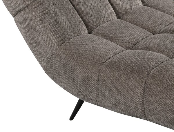 RELAXAČNÉ LEŽADLO, textil, sivá MID.YOU - Kreslá, Online Only