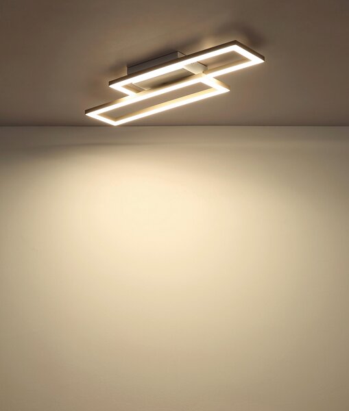 STROPNÉ LED SVIETIDLO, 55/15,5/5,5 cm Globo - Online Only bytové doplnky, Online Only