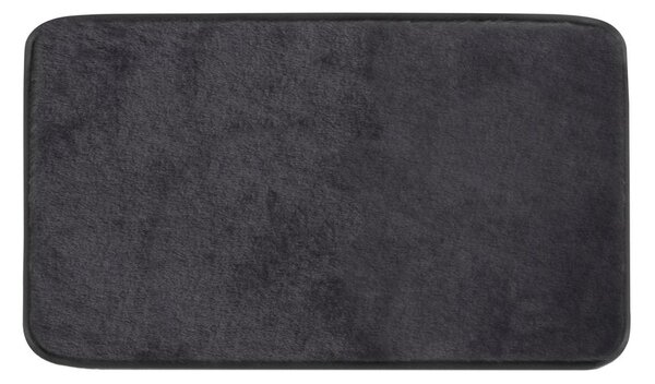 Gedy Gedy, FUZZY kúpeľňová predložka, 50x80cm, 100% polyester, protišmyk, čierna, 96FY508014