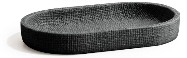 BISK Erga Craft, držiak na mydlo na postavenie, čierna matná, ERG-08573