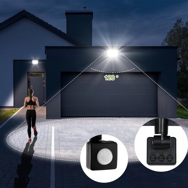 Toolight Toolight, LED panel 17x12,5 cm, 50W, 4000K, 4500lm, RSL008-50NS, OSW-10214