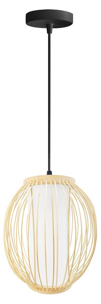 Toolight Toolight, stropné svietidlo 1xE27 APP1634-1CP, prírodná hnedá, OSW-03616